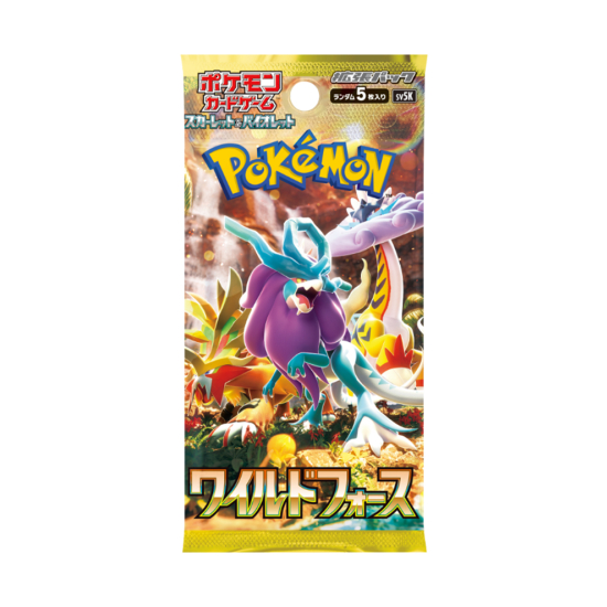 Pokémon Wild Force Booster - JAPAN - produkt kolekcjonerski